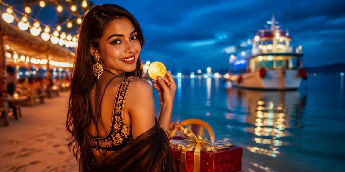 সেন্ট মার্টিন সমুদ্র সৈকতে বিনোদন ক্যাসিনো পুরস্কারের আনন্দ